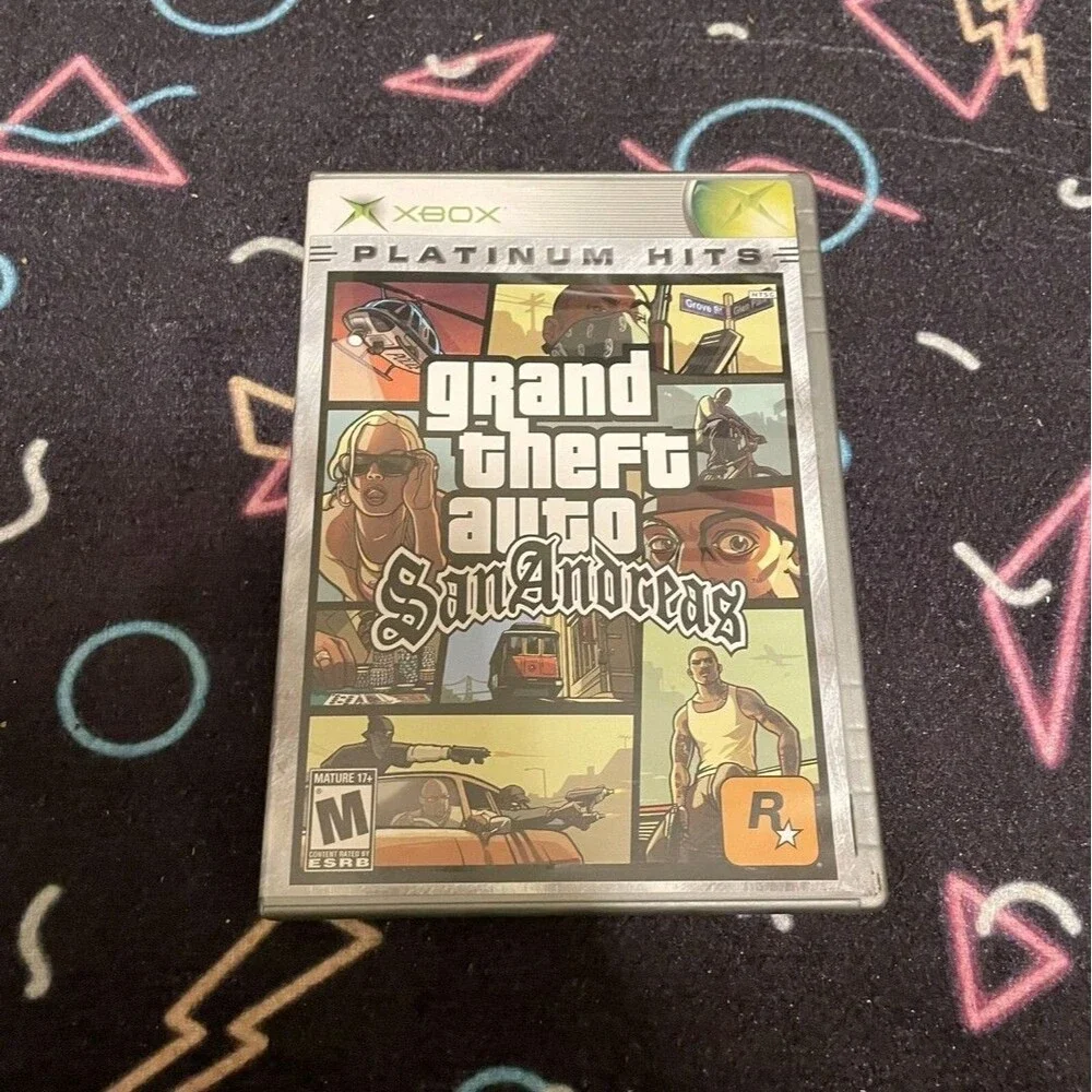 Grand Theft Auto San Andreas Xbox Rockstar